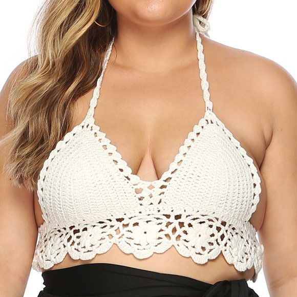 Women's Ethnic Halter Bralette - Picture 1 of 3